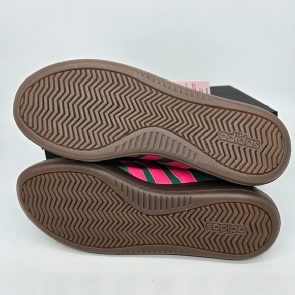 New adidas Barreda Decode 'Semi Court Green Lucid Pink' Women's Shoes Size 9.5 - Picture 7 of 8
